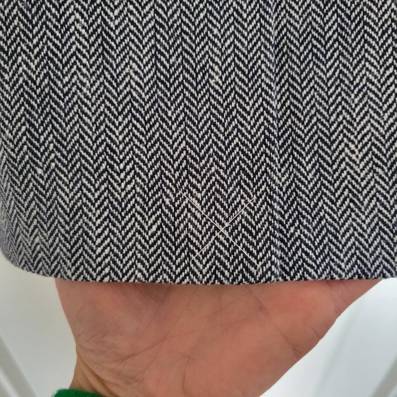 NWT J. Crew Dalton Blazer Italian Cotton/Linen Herringbone 0 - Picture 9 of 13